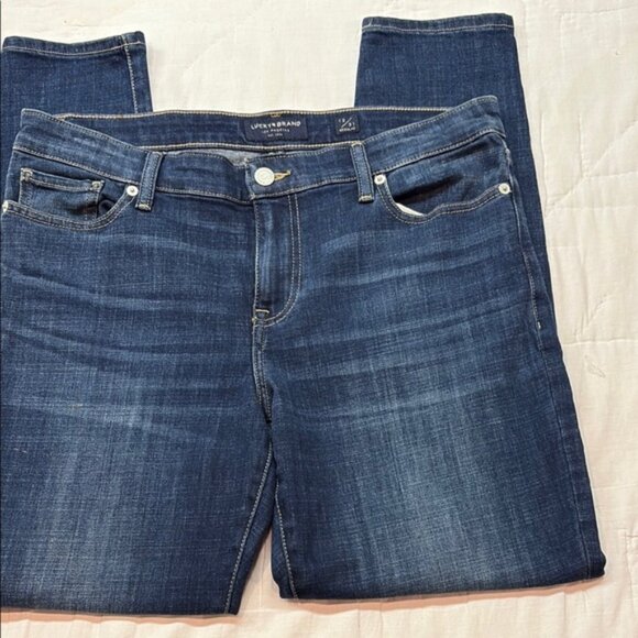 Lucky Brand Women's Low-rise Skinny Stella Jeans with Natural Distressed Look - Picture 3 of 15